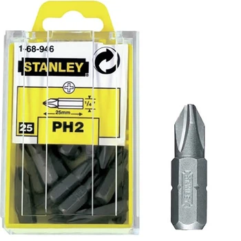 Біта Stanley 1/4" PH2 x 25 мм 25 шт. (1-68-946)