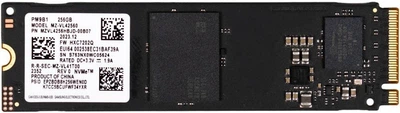 SSD диск Samsung PM9B1 256GB M.2 2280 PCIe 4.0 x4 NVMe TLC (MZ-VL42560) OEM