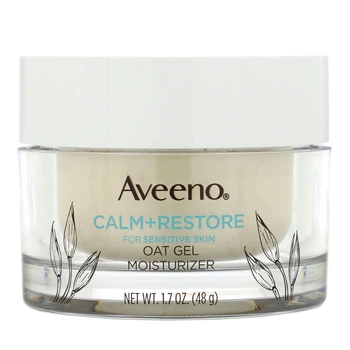Увлажняющий гель из овса, без запаха, Calm + Restore, Oat Gel Moisturizer, Fragrance Free, Aveeno, 48 г