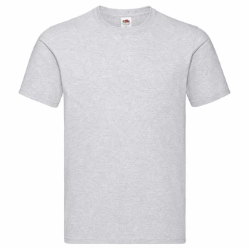 Футболка Fruit of the Loom Valueweight Fitted Сірий Меланж XL
