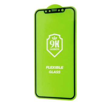 Защитное стекло Flexible Glass iPhone X / Xs / 11 Pro Black
