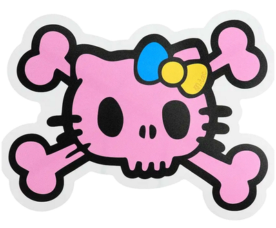 Водонепроникна наклейка стикер Hello Kitty для телефона 7.6х5.6 см рожева M-Tac SE0520