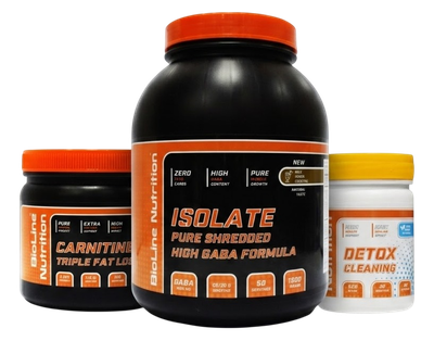 Набор Bioline Изолят 1,5 кг + Карнитин 0,5 кг + Детокс