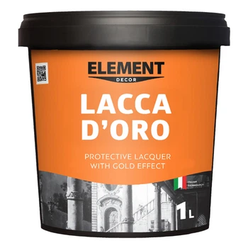 Лак з ефектом золота ELEMENT Decor Lacca D'oro 1л