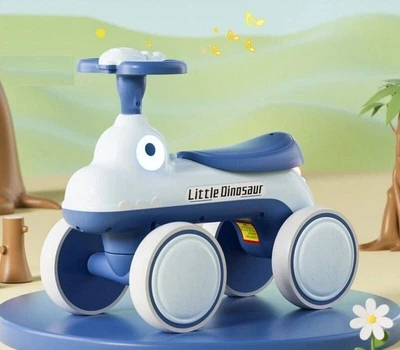 Детский четырехколесный Велобег JOY (D-97513) колеса PU, озвучивание и подсветка