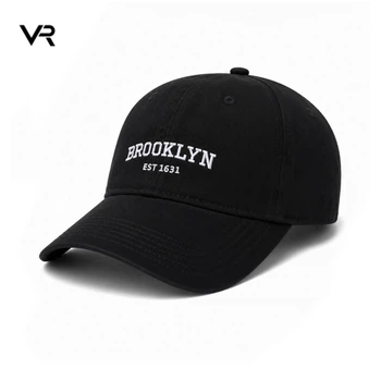 Черная кепка Brooklyn с регулируемой застежкой