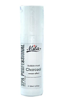 Маска вугільні бульбашки / Сharcoal a bubble, TM Mila, Франція, 30ml