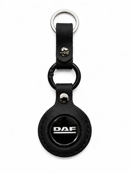 Брелок натуральная кожа DAF ручная робота 40 мм