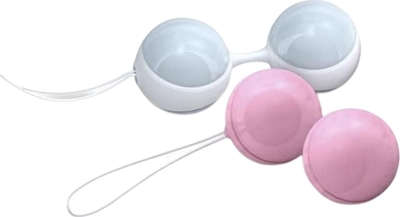 Вагинальные шарики Lelo Luna Beads Mini Розово-голубые (7350022271692)
