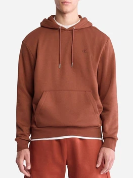 Худи утепленное мужское Calvin Klein 748806633 L Оранжевое (1159862770)