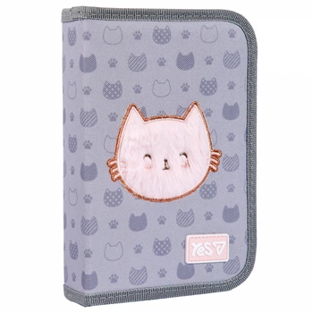 Пенал твердий одинарний з клапаном Yes HP-03 Cat Yes 533868