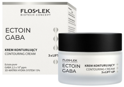 Крем для обличчя Floslek Ectoin Gaba 3xLift Up Контурний 50 мл (5905043026800)