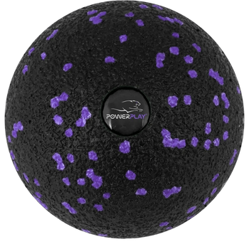 Массажный мяч PowerPlay PP-4350 Epp Massage Ball d8 см Черно/Фиолетовый (PP-4350_Purple_d8)