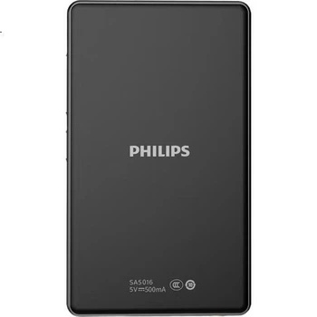 PHILIPS SA5016 Повністю сенсорний 4,0-дюймовий MP3/MP4 музичний плеєр без втрат, портативна колонка для студентів англійською мовою, спортивний Bluetooth музичний плеєр із зовнішнім динаміком, 16 ГБ
