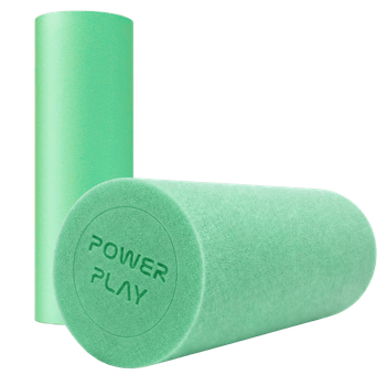 Массажный ролик роллер PowerPlay 4021 Fitness Roller 30 x 15 см Зеленый (PP_4021_Green_(30*15))