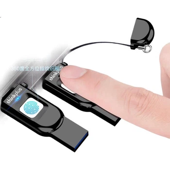 Флешка ThinkPlus Lenovo TFU301 128ГБ USB 3.0 Type-C с шифрованием отпечатка пальца