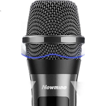 Микрофон Newmine MC108 беспроводной для караоке и лекций, с динамиком, FM