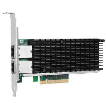 Сетевая карта MOGE PCIE X8 10G MC2267 двухпортовая серверная