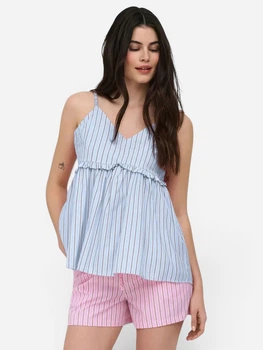 Топ жіночий ONLY 15370981 XS Chambray Blue (5715871743769)
