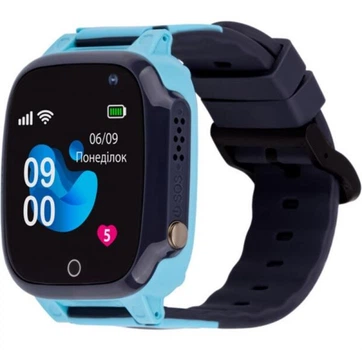 Детские смарт-часы AmiGo go008 Milky gps WiFi Blue