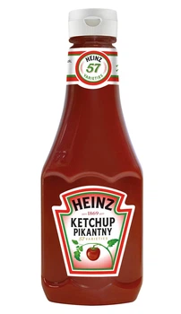 Кетчуп томатний Heinz Ketchup Pikantny Grown not made 57 varieties Хейнз Соус Пікантний мякий Гоструватий Пластик пляшка 450г