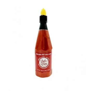 Соус Шрірача Екстра гострий з дозатором Чілі Luck Siam Sriracha Sause Hot Chili Лак Сіам Шрирача з чилі Червоний 740мл