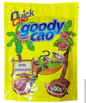 Какао напій розчинний Quick Cao Goody Cao Extra Chocolate Квік Као Екстра шоколадний Пакет 500г