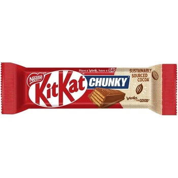 Вафлі Шоколадні батончик KitKat Chunky Have a Break Cocoa КітКат Чанкі Сендвіч шоколадний Бар з Какао кремом 40г