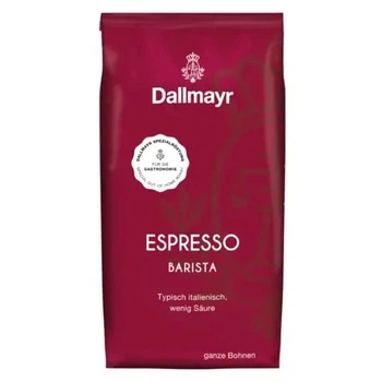 Кава в зернах Dallmayr Espresso Barista ganze Bohnen Далмаір Еспресо Баріста Купаж Арабіки Міцна 1000г