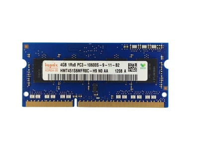 Оперативна пам'ять для ноутбука SODIMM Hynix DDR3 4Gb 1333 MHz PC3-10600S (HMT451S6MFR8C-H9) 14850 Б/У