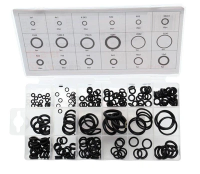 Набор уплотнителей маслостойких колец TAGRED TA1409, 225 шт