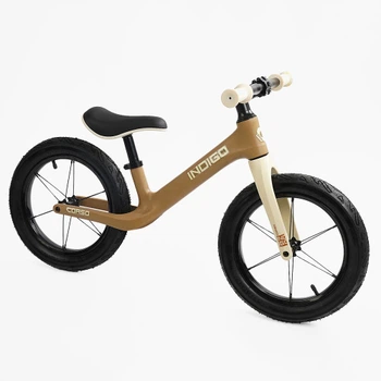 Детский беговел Corso INDIGO 14" с надувными колесами и нейлоновой рамой