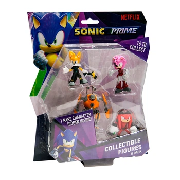 Набор игровых фигурок Sonic Prime из 5 персонажей