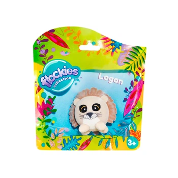 Коллекционная фигурка Flockies Лев Логан