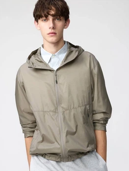 Ветровка мужская Uniqlo 654679283 XL Бежевая (1159863024)