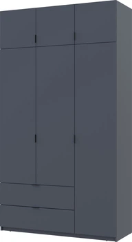 Шкаф для одежды Doros Лукас 3 ДСП 135х50х240 см Графит (80737801)