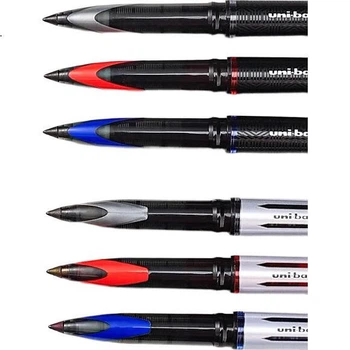 Ручка гелевая Uni Mitsubishi Uni-Ball AIR UBA-188M синяя 6шт