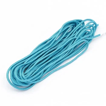 Шнур Paracord для плетіння 2мм 5м паракорд блакитний (79624390)