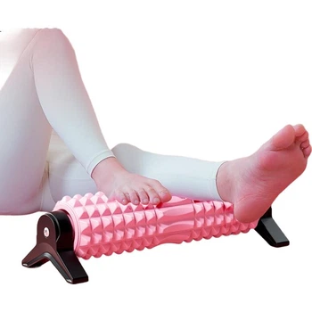 Массажный ролик Langwei Support Foam Roller, ролик для расслабления мышц, массажный ролик, колонна для фитнеса и йоги для похудения ног, Spiked Club
