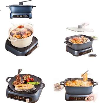 Электрокастрюля Midea Hot Pot IH быстрого закипания, 6.5 л, съемная, HGE22BF2809