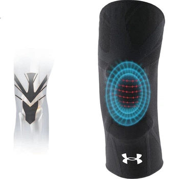 Наколінник Under Armour спортивний, для бігу та баскетболу, чорний, розмір L