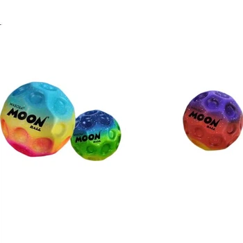 Мяч-попрыгунчик WABOBA Moon Ball, радужная серия, желто-зелено-синий