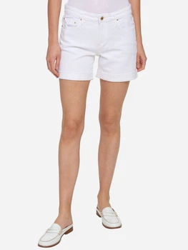 Шорти джинсові жіночі Tommy Hilfiger 680321151 6 Білі (1159863199)