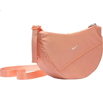 Сумка через плечо NIKE для мужчин и женщин, спортивная сумка, сумка кроссбоди, повседневная сумка, HQ4370-844, абрикосовый/матовый серебристый цвет, универсальный размер.