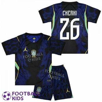 Футбольная форма для детей CHERKI 26 сборной Бразилии 2026 Away Brazil FIFA World Cup 135-145 см (set4752-137258-4)