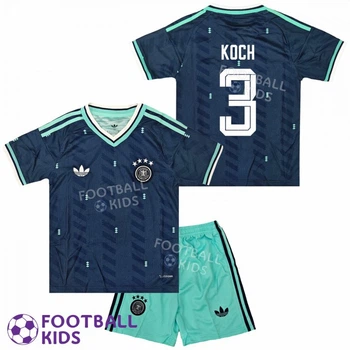 Футбольна форма дитяча KOCH 3 збірної Німеччини Away Germany FIFA World Cup 135-145 см (set4754-137434-4)
