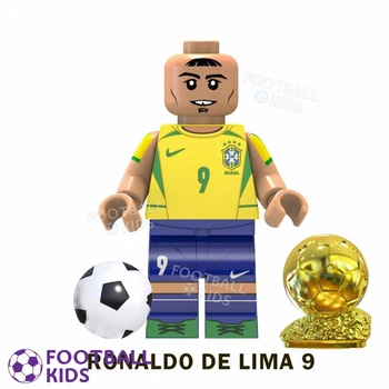 Lego фігурка RONALDO LUIZ NAZARIO DE LIMA 9 Brazil (5366-4)