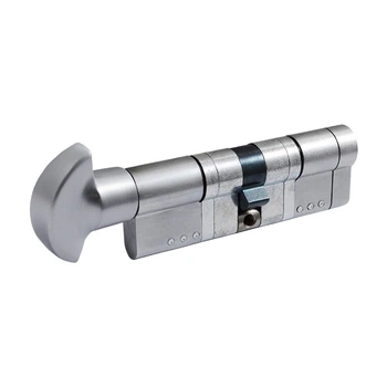 Циліндр Securemme 361PCS4545115 K64 45/45 мм 5 ключів +1 монтажний ключ/ручка матовий хром (52287) 2312