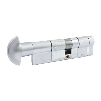 Циліндр Securemme 3220PCS50401X5 К22 50/40 мм 5 ключів +1 монтажний ключ/ручка матовий хром 2375
