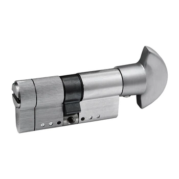 Циліндр Securemme 3220PCS30301X5 К22, 30/30 мм, 5 ключів, монтажний ключ/ручка, матовий хром (51728) 2305
